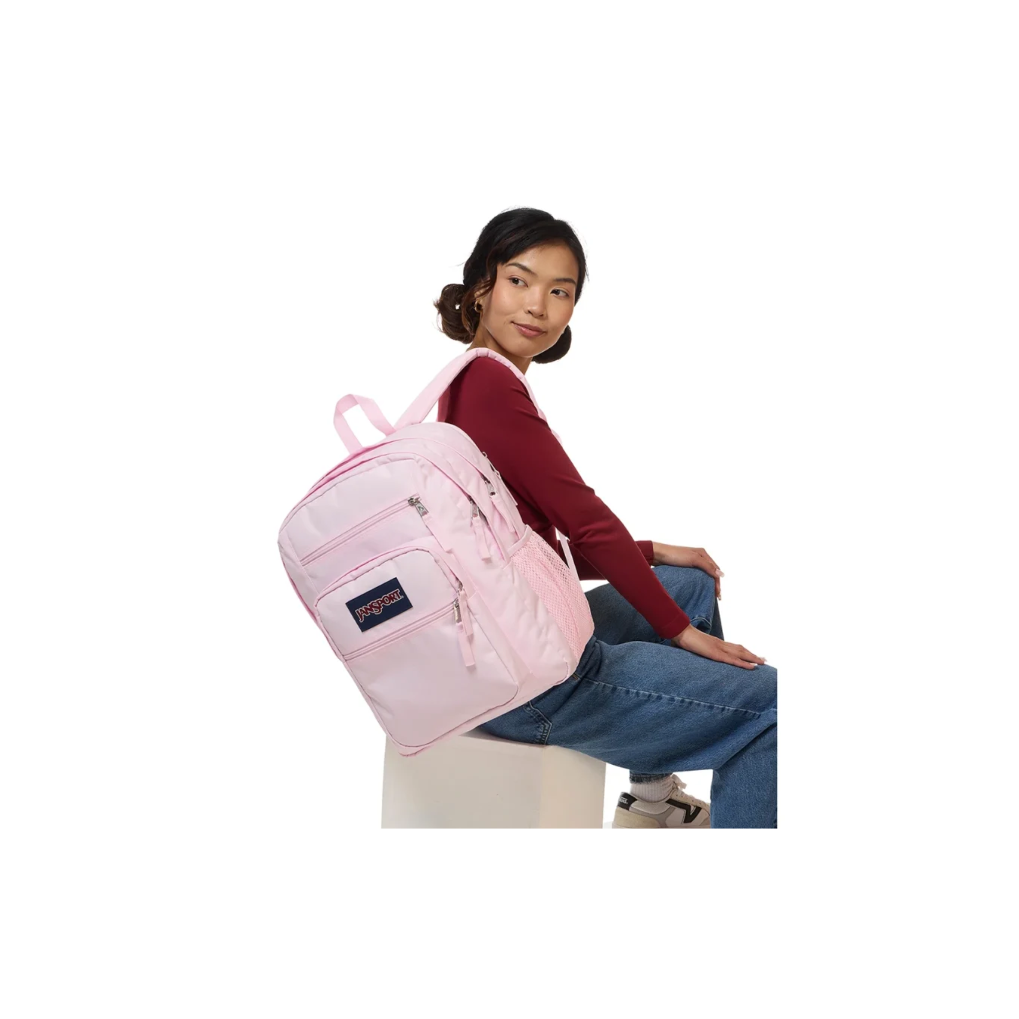תיק JANSPORT Big Student Pink Ice