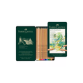 סט 12 עפרונות Pitt Pastel במארז פח Faber Castell