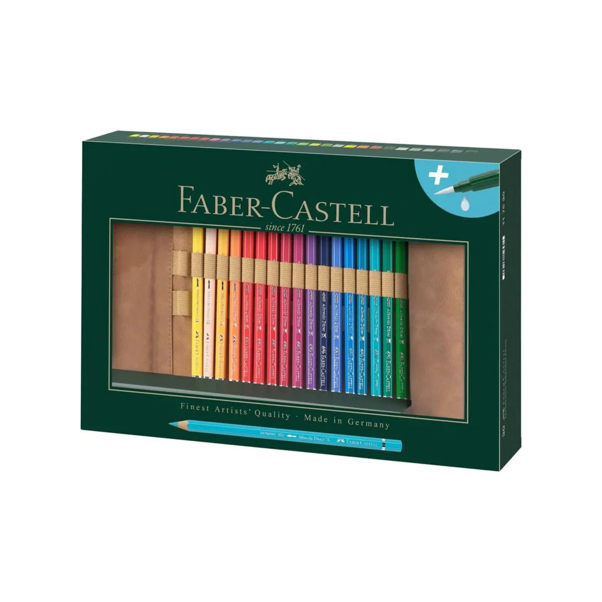 Faber Castell A.Durer סט 30 עפרונות בנרתיק בד