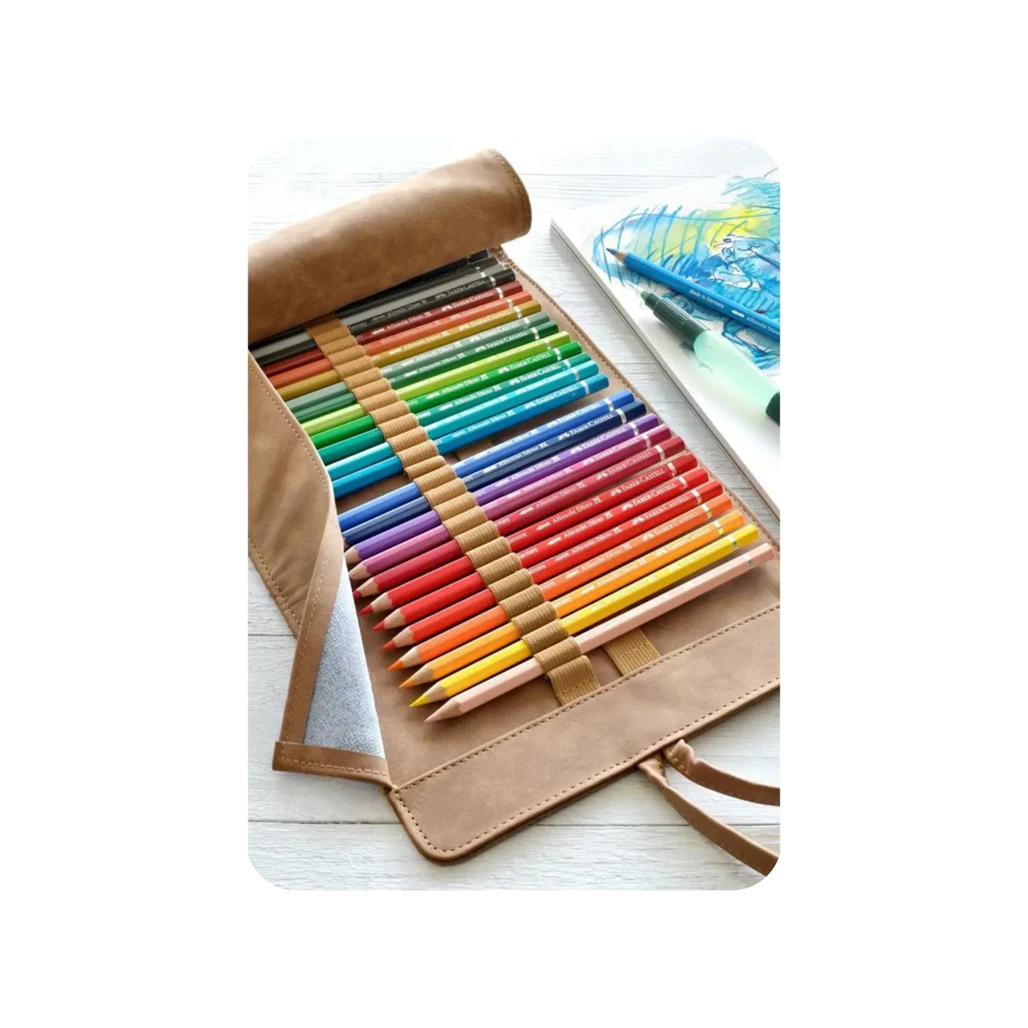 Faber Castell A.Durer סט 30 עפרונות בנרתיק בד
