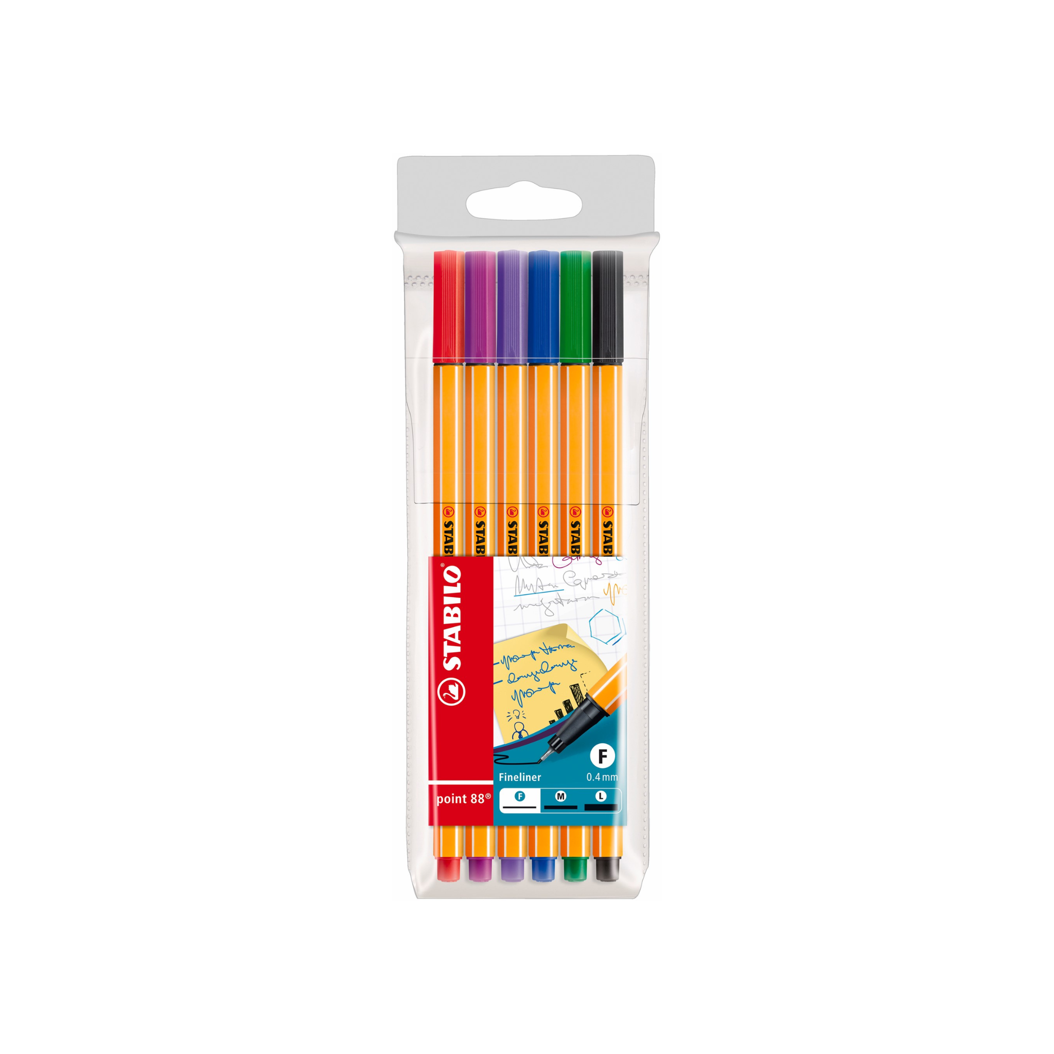 STABILO 6X POINT 88