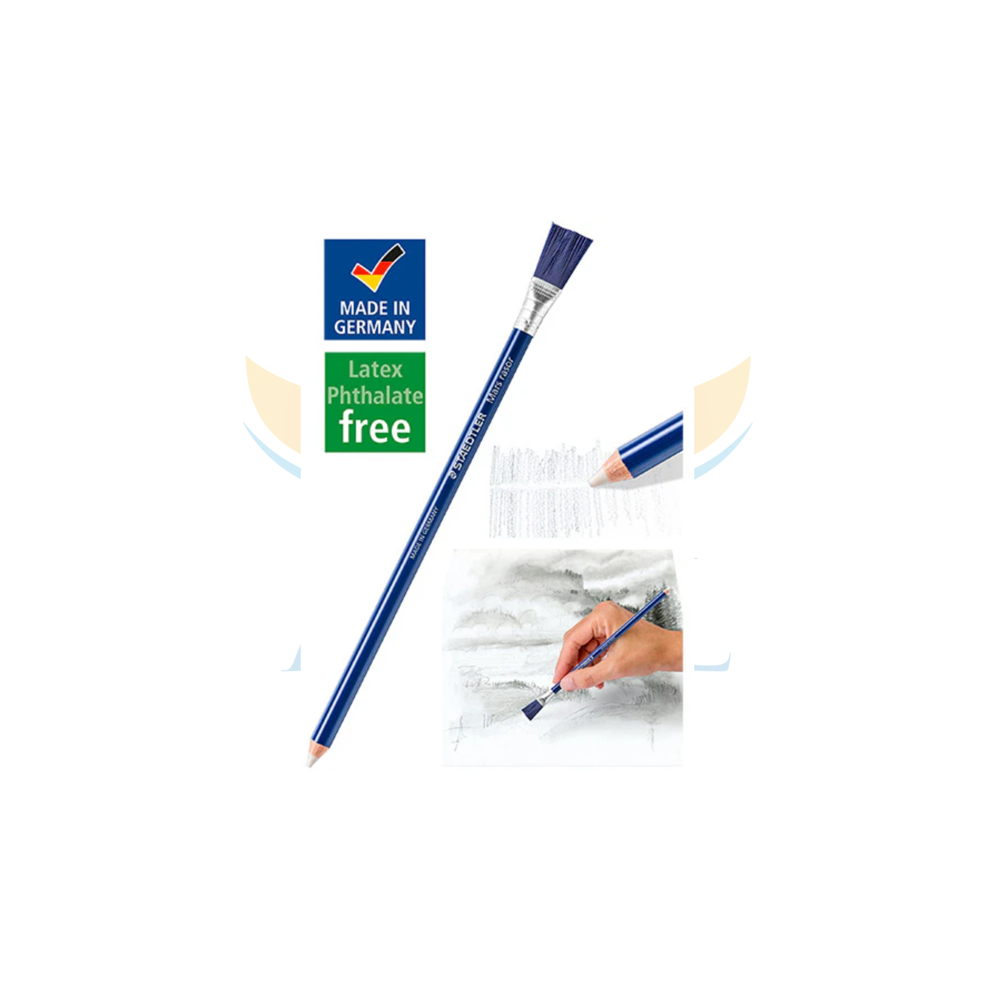 מחק עפרון עם מברשת שטדלר STAEDTLER