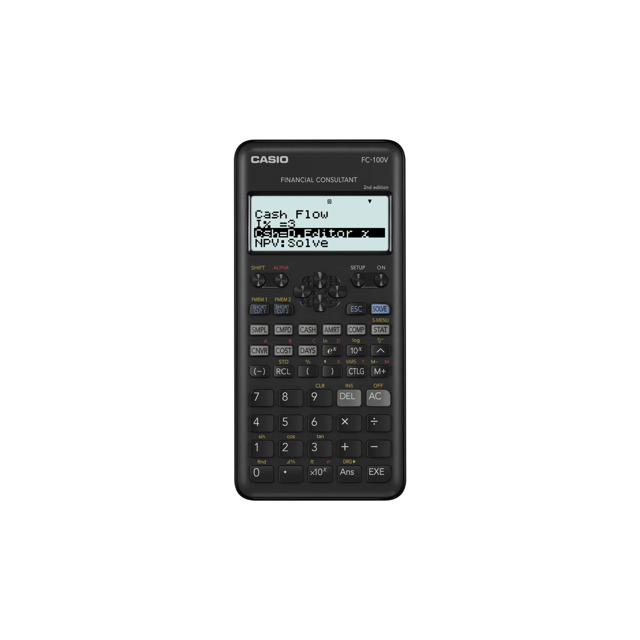 מחשבון פיננסי CASIO FC-100V