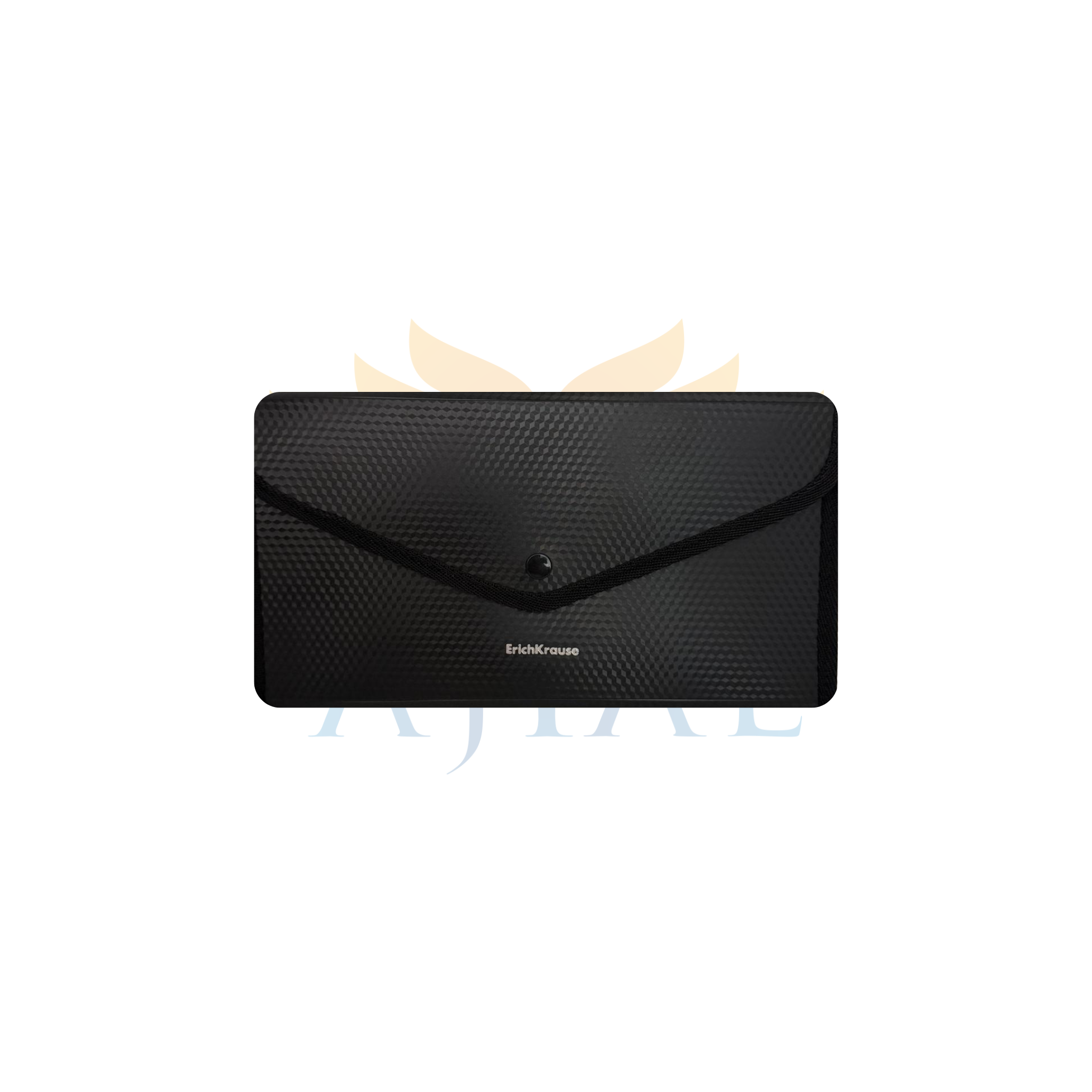 תיק הגשה TRAVEL עם כפתור DIAMOND BLACK  קשיח