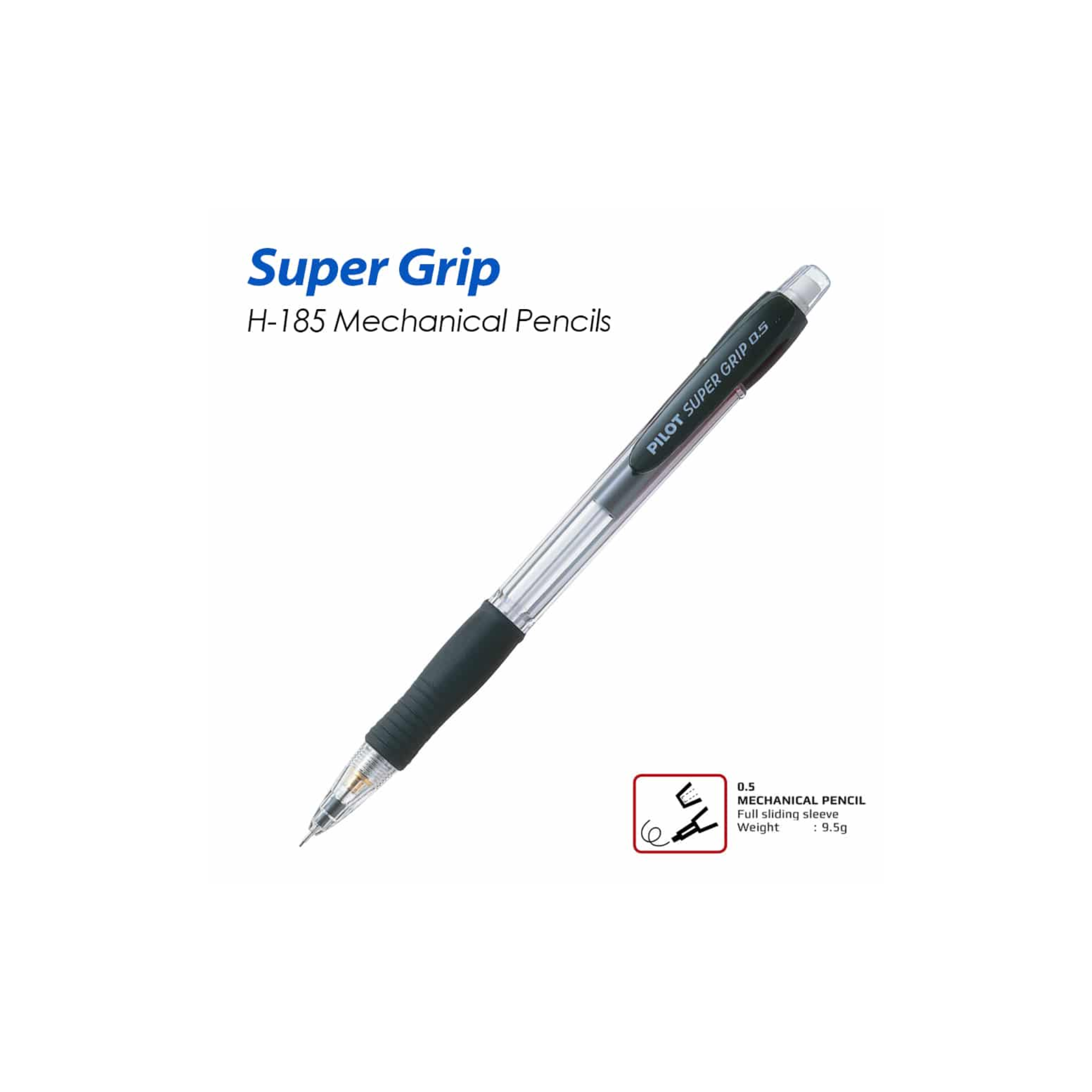 PILOT SUPER GRIP 0.5 עפרון מכני