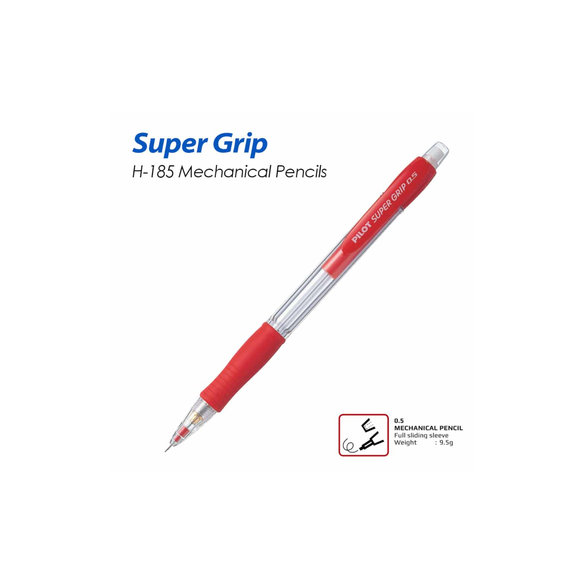 PILOT SUPER GRIP 0.5 עפרון מכני