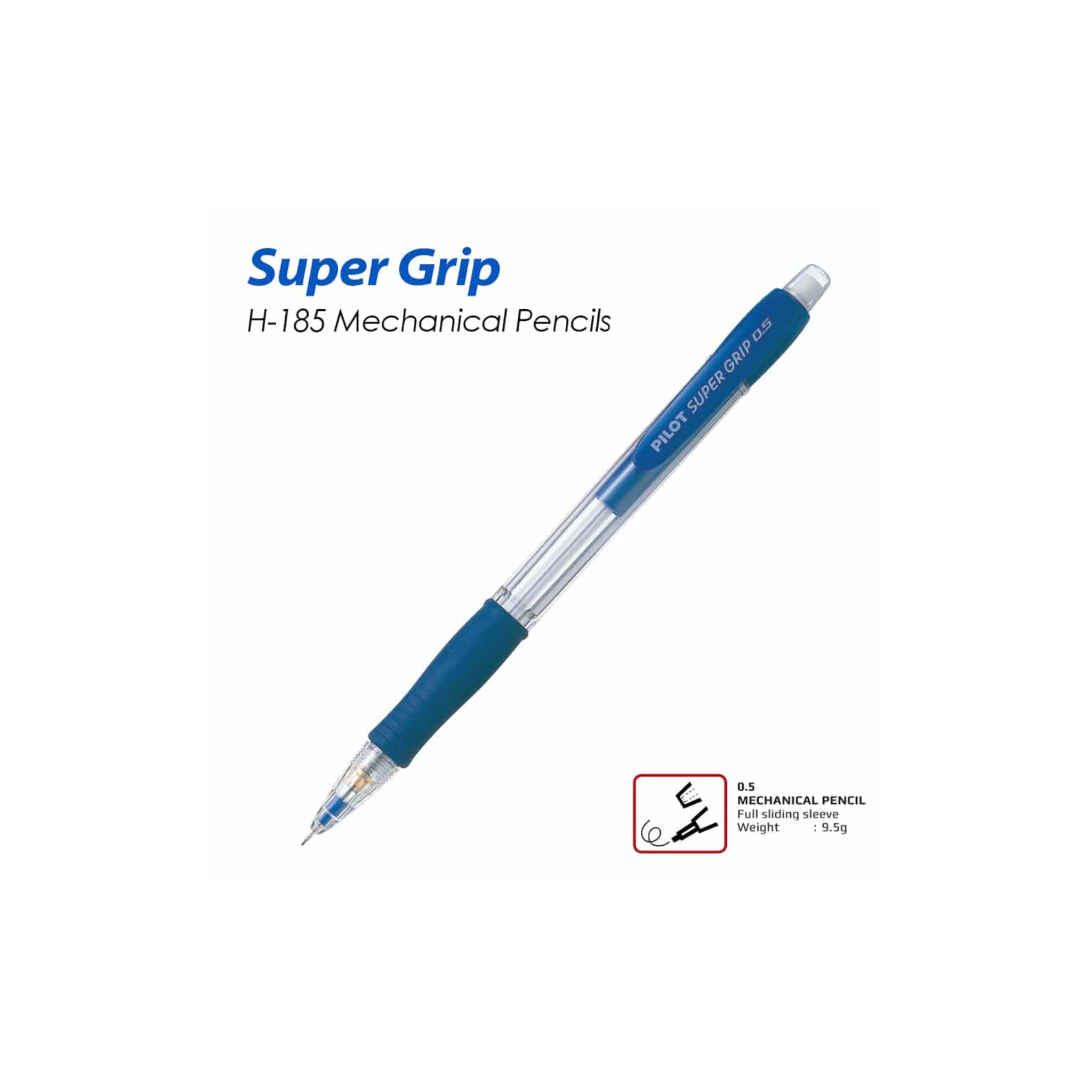 PILOT SUPER GRIP 0.5 עפרון מכני