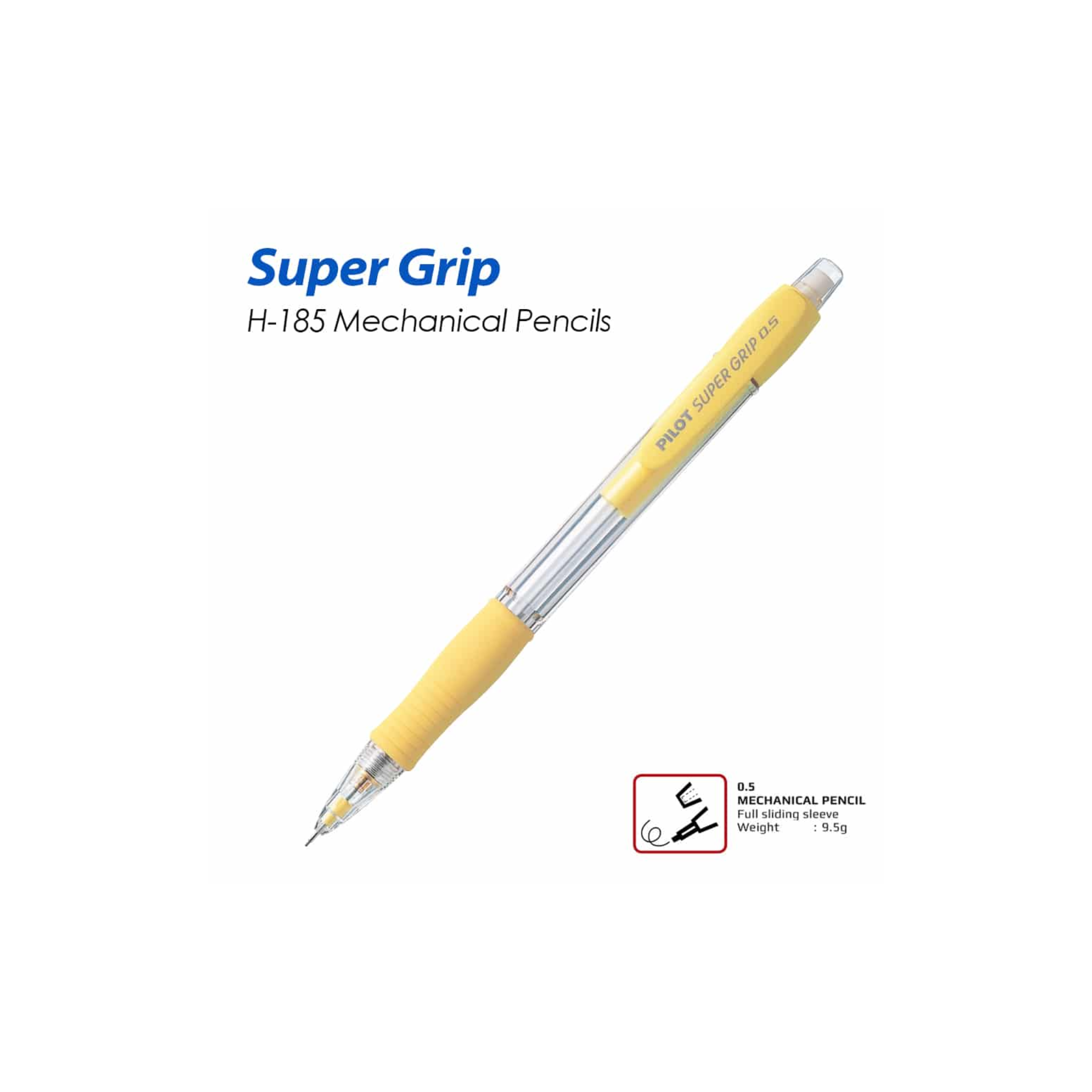 PILOT SUPER GRIP 0.5 עפרון מכני