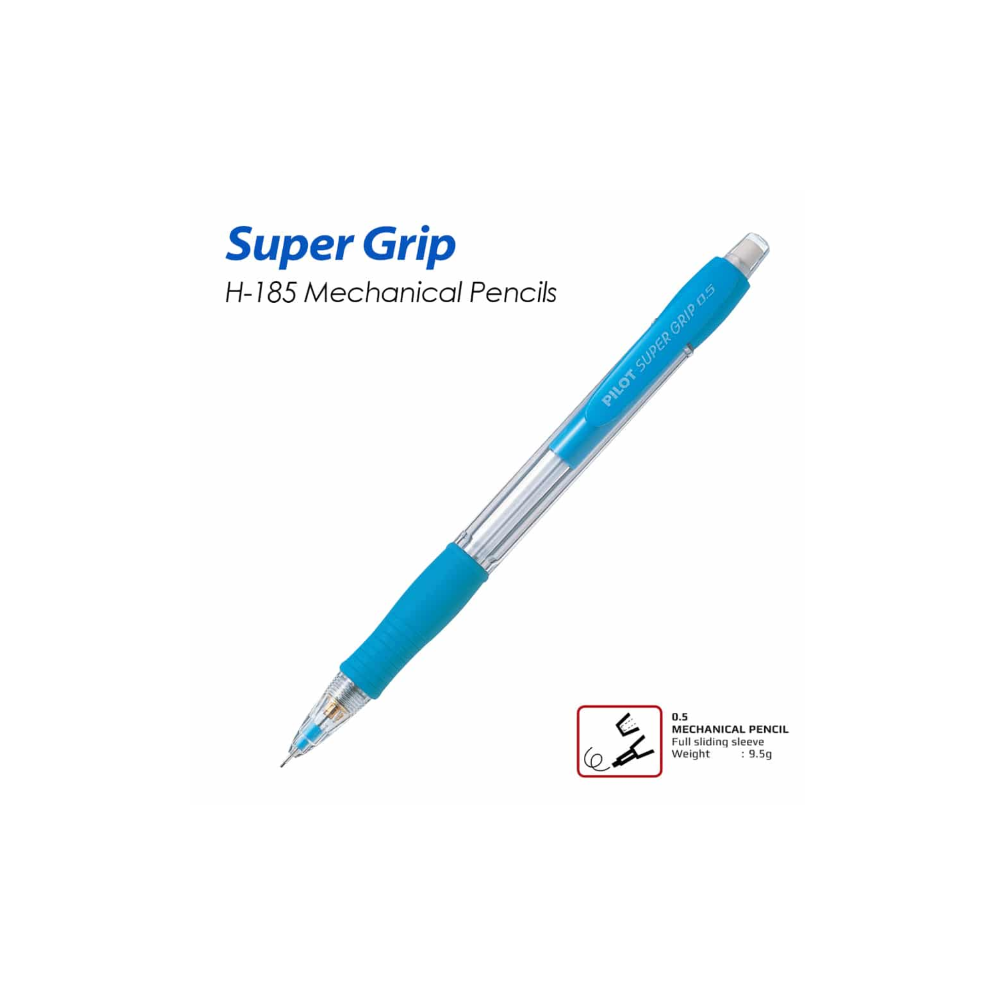 PILOT SUPER GRIP 0.5 עפרון מכני