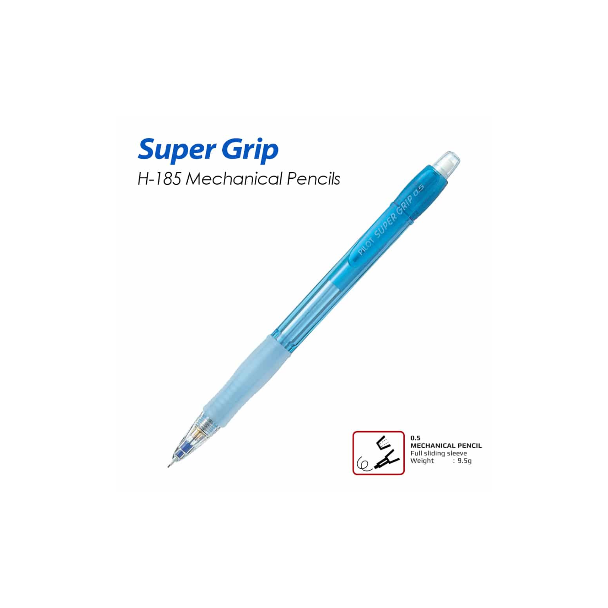 PILOT SUPER GRIP 0.5 עפרון מכני