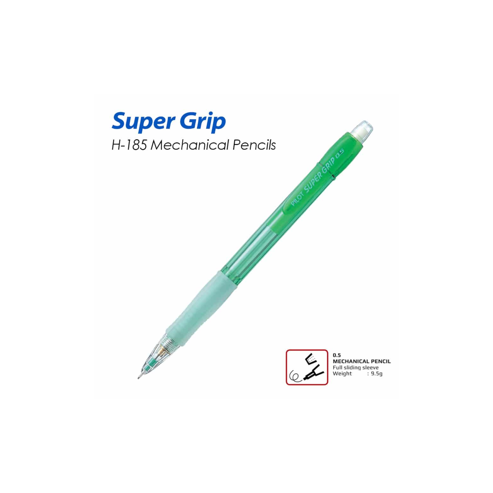 PILOT SUPER GRIP 0.5 עפרון מכני