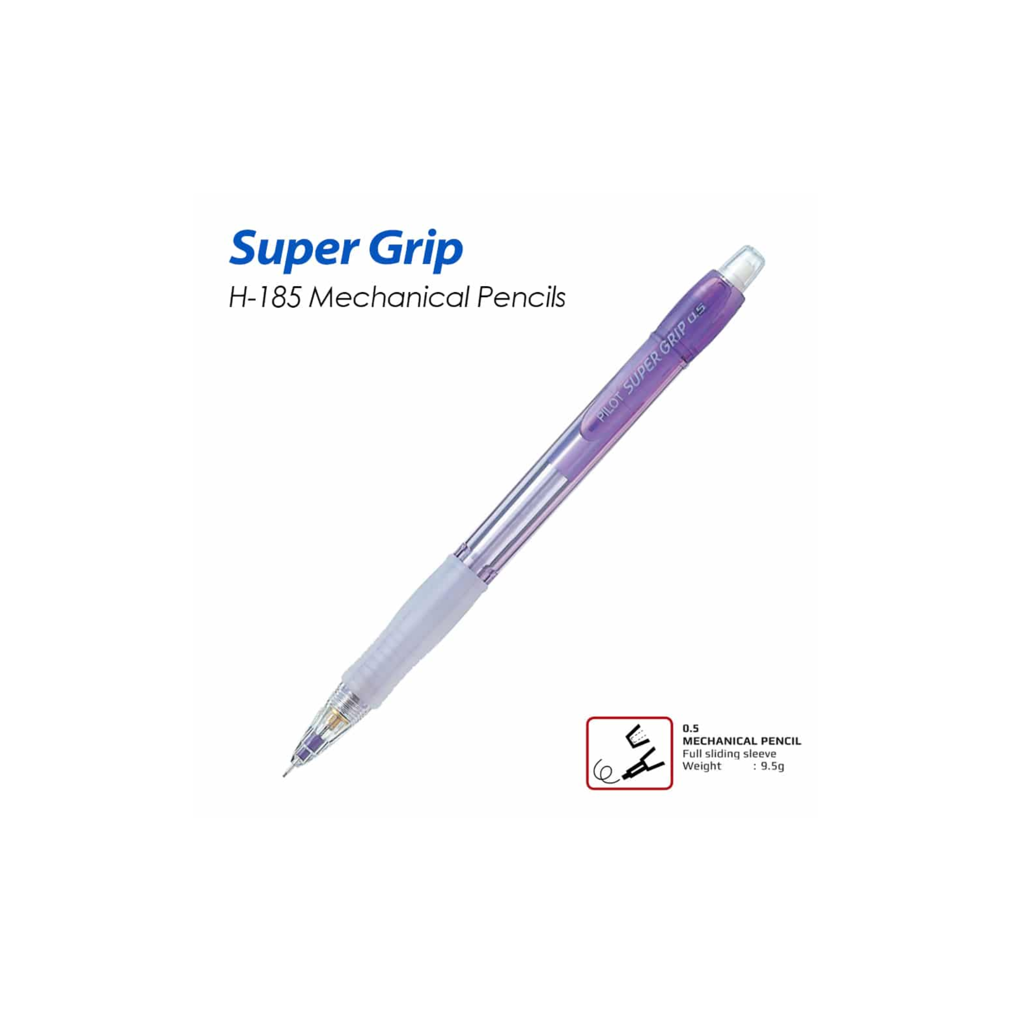 PILOT SUPER GRIP 0.5 עפרון מכני