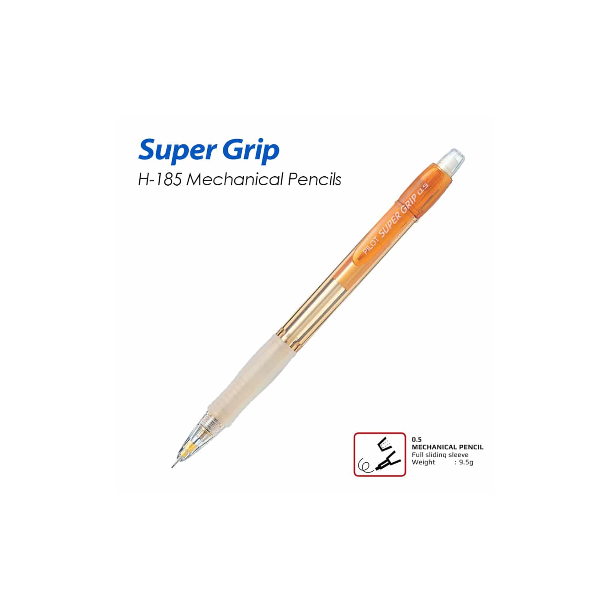 PILOT SUPER GRIP 0.5 עפרון מכני