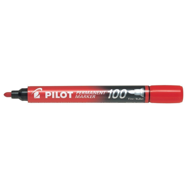 טוש פרמננט ראש עגול PILOT 100