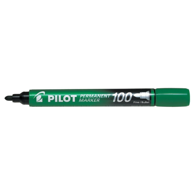 טוש פרמננט ראש עגול PILOT 100