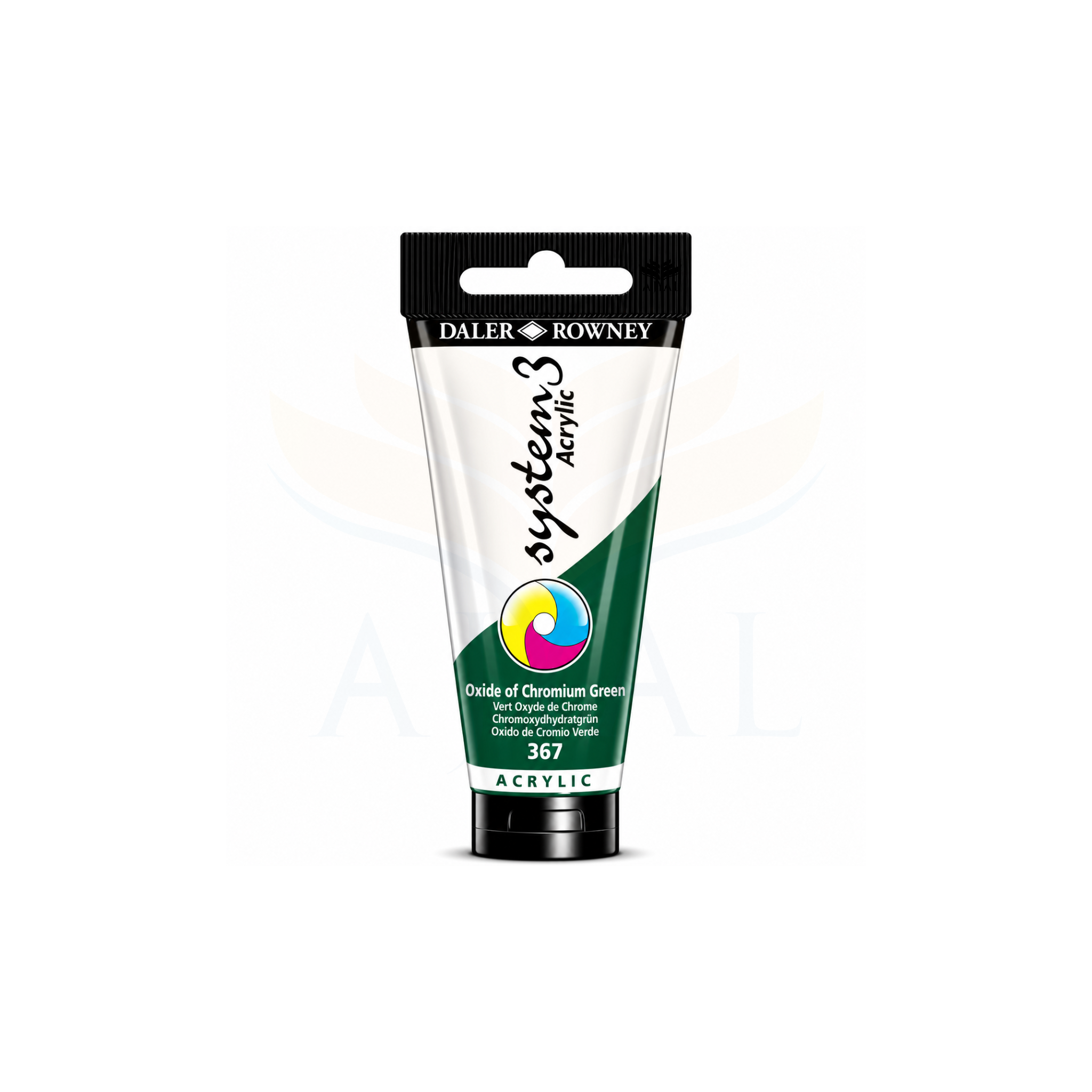 צבע אקרילי 150 מ"ל DALER ROWNEY SYSTEM 3 Oxide Of Chromium Green 367