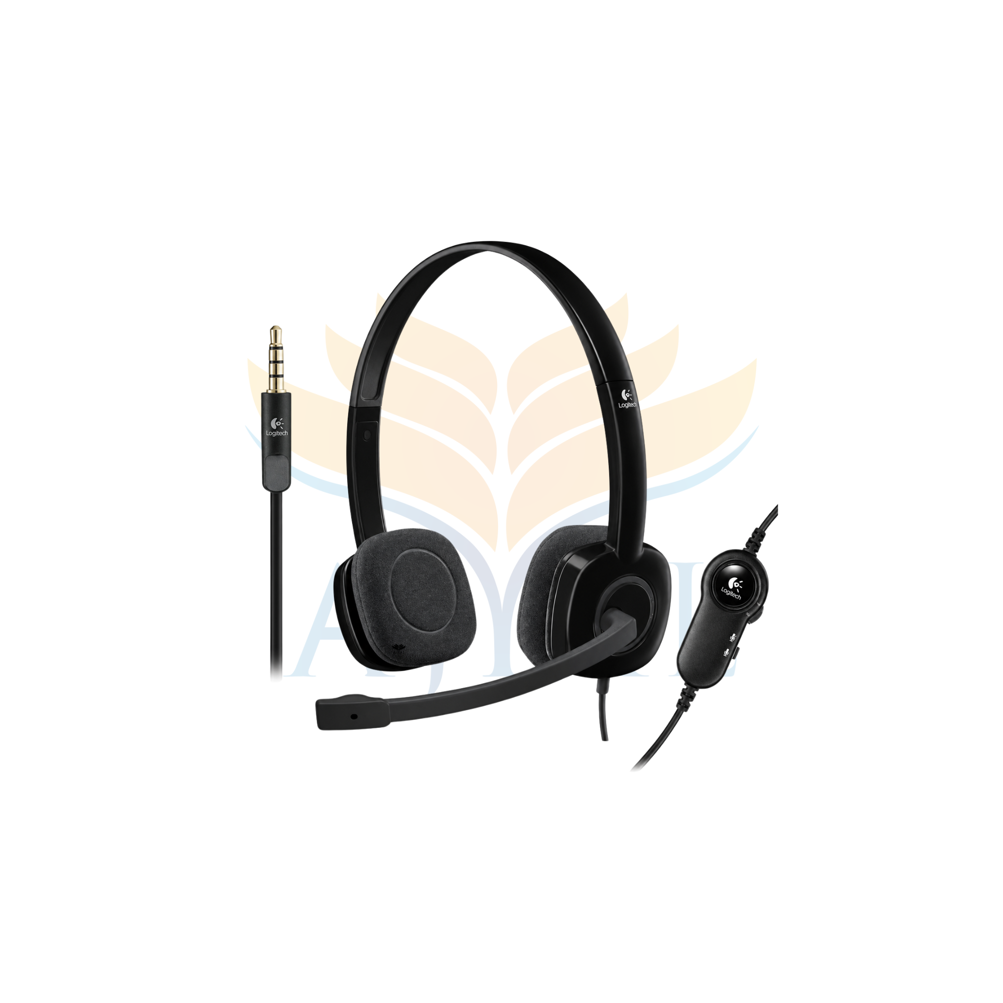 אוזניות + מיקרופון חוטיות LOGITECH H151