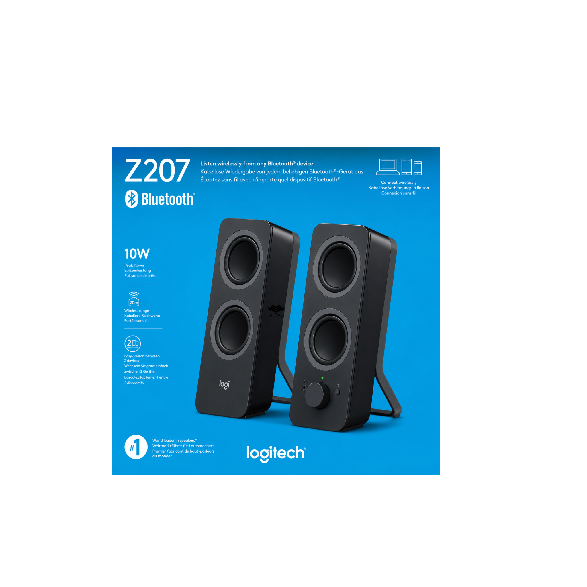 רמקול LOGITECH Z207 10 W שחור
