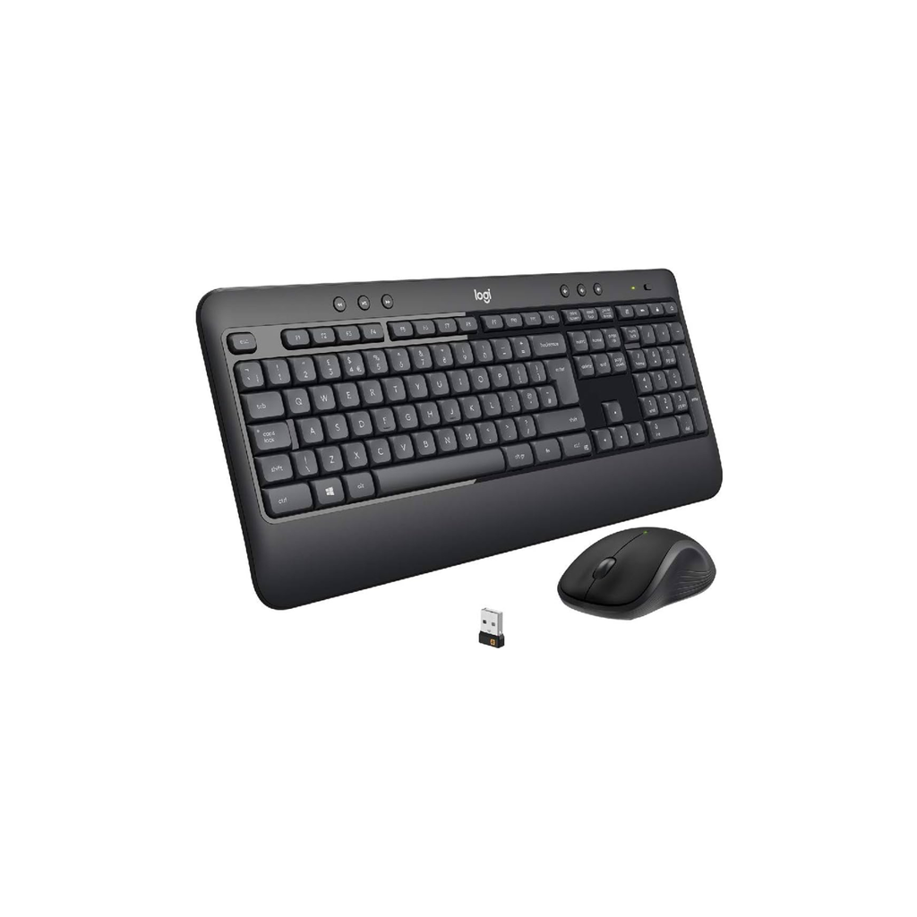 סט מקלדת ועכבר אלחוטיים LOGITECH MK540