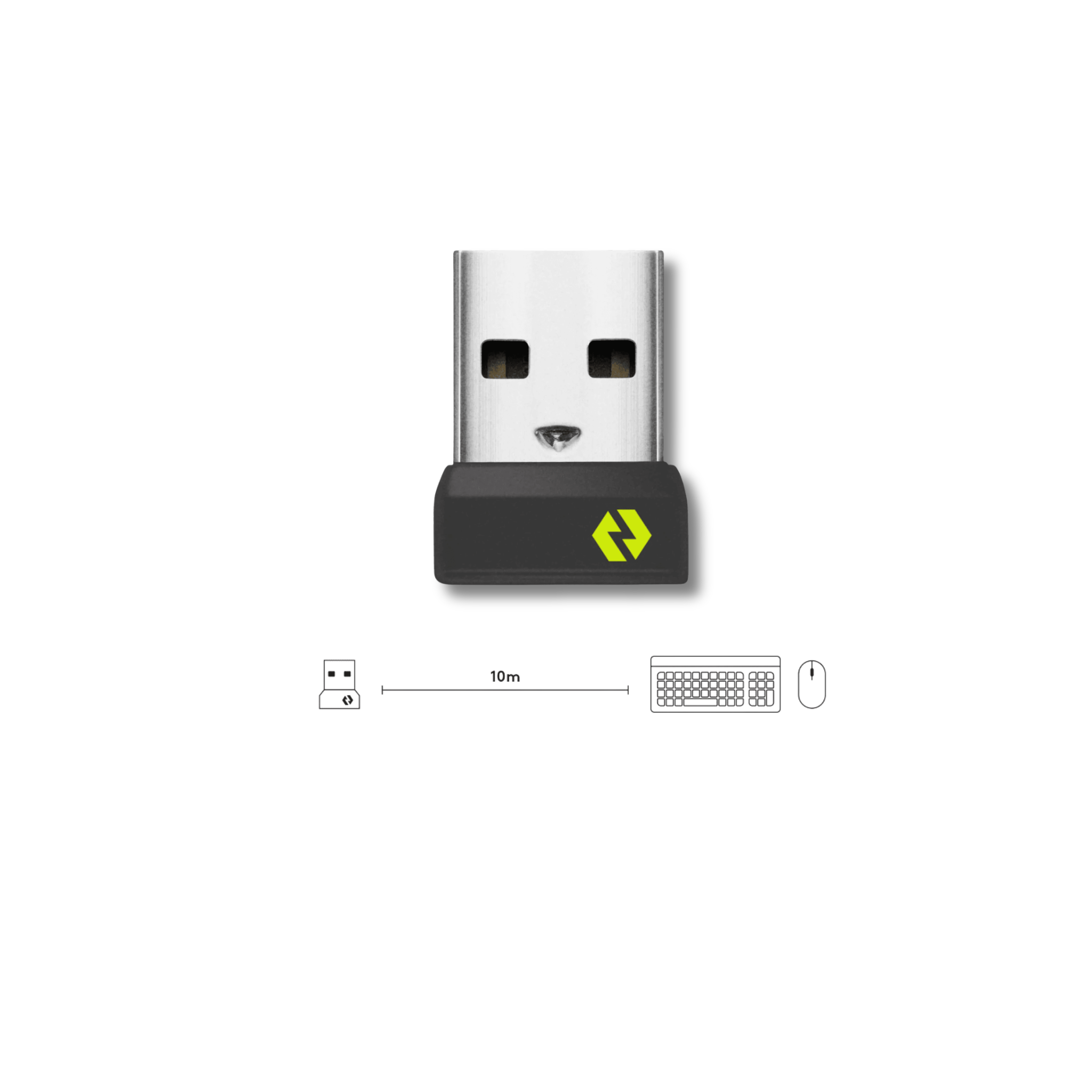 מתאם Logitech Bolt USB Receiver