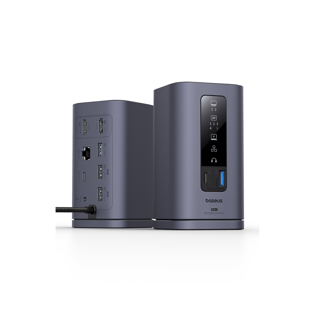 Baseus Spacemate 10-in-1 Docking Station Hub תחנת עגינה