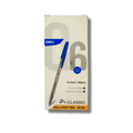 50 עט כדורי כחול Deli p1 classic 0.7