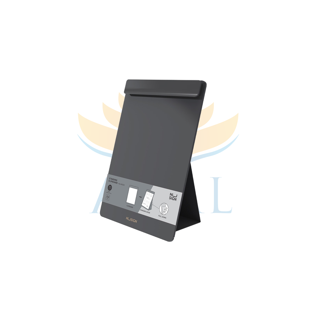 לוח מהנדס עומד שחור DELI NUSIGN ENS503