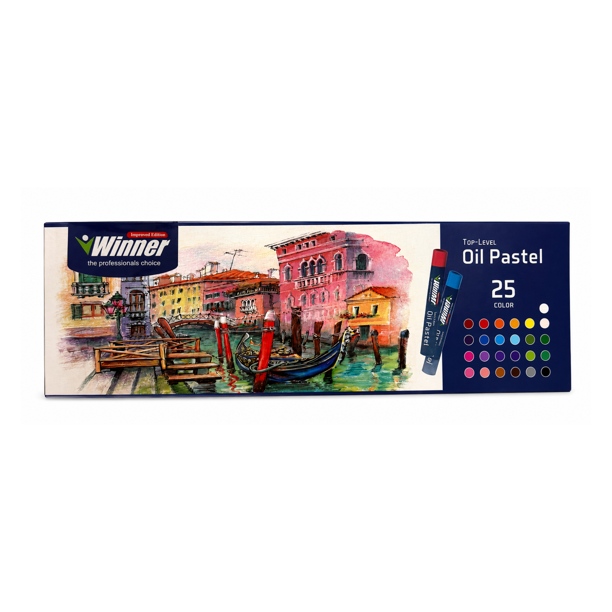 WINNER צבעי פסטל שמן 25\1