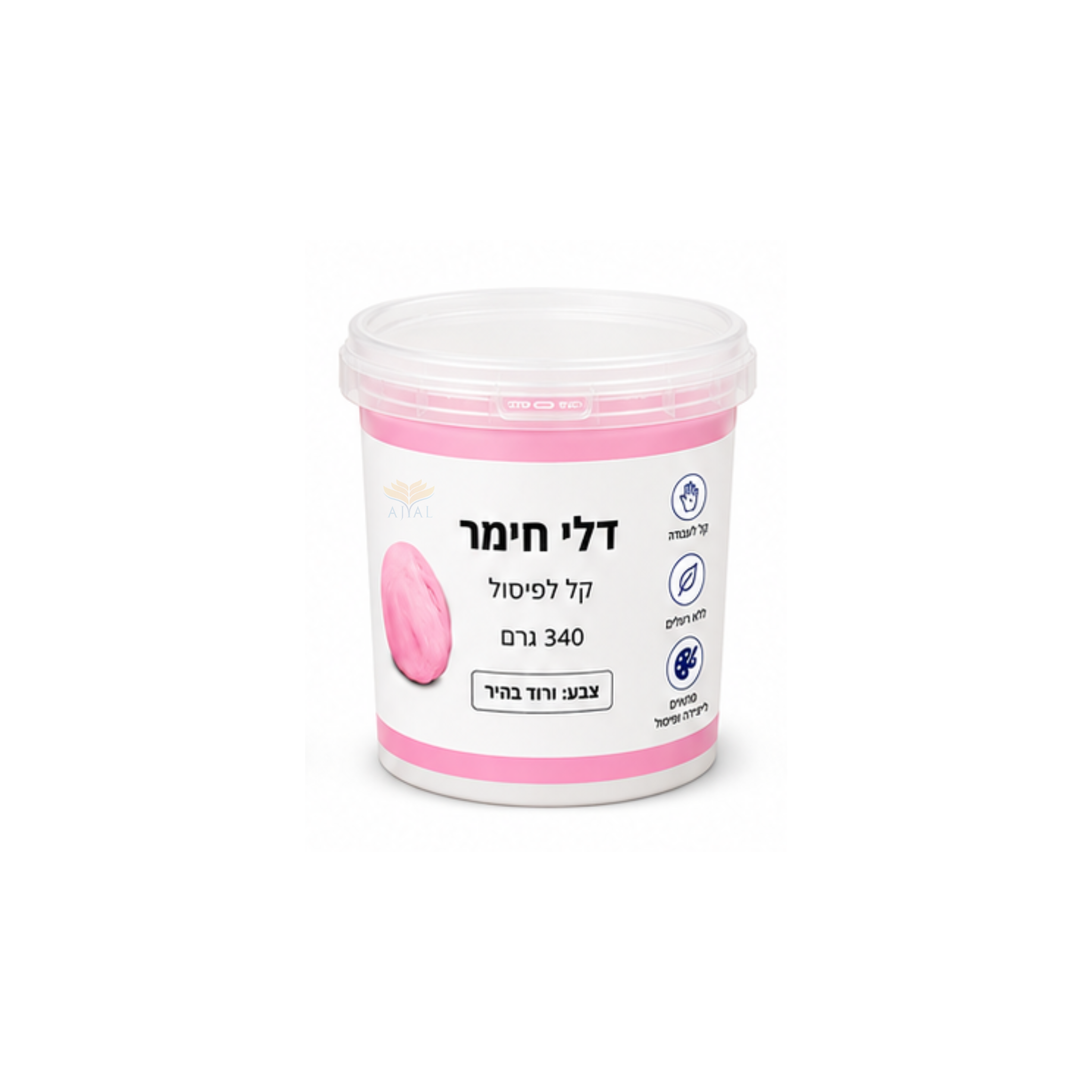 חימר קל בדלי 340 גרם