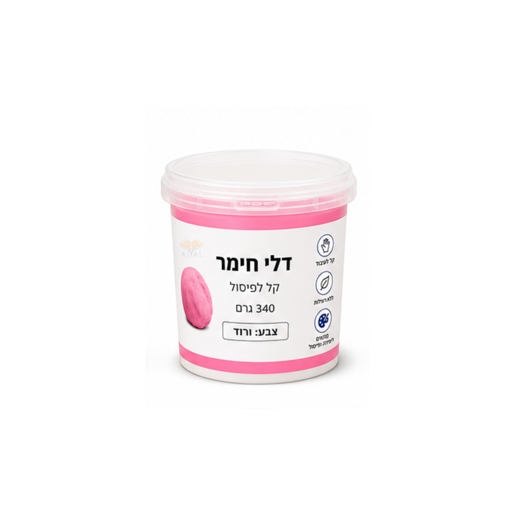 חימר קל בדלי 340 גרם