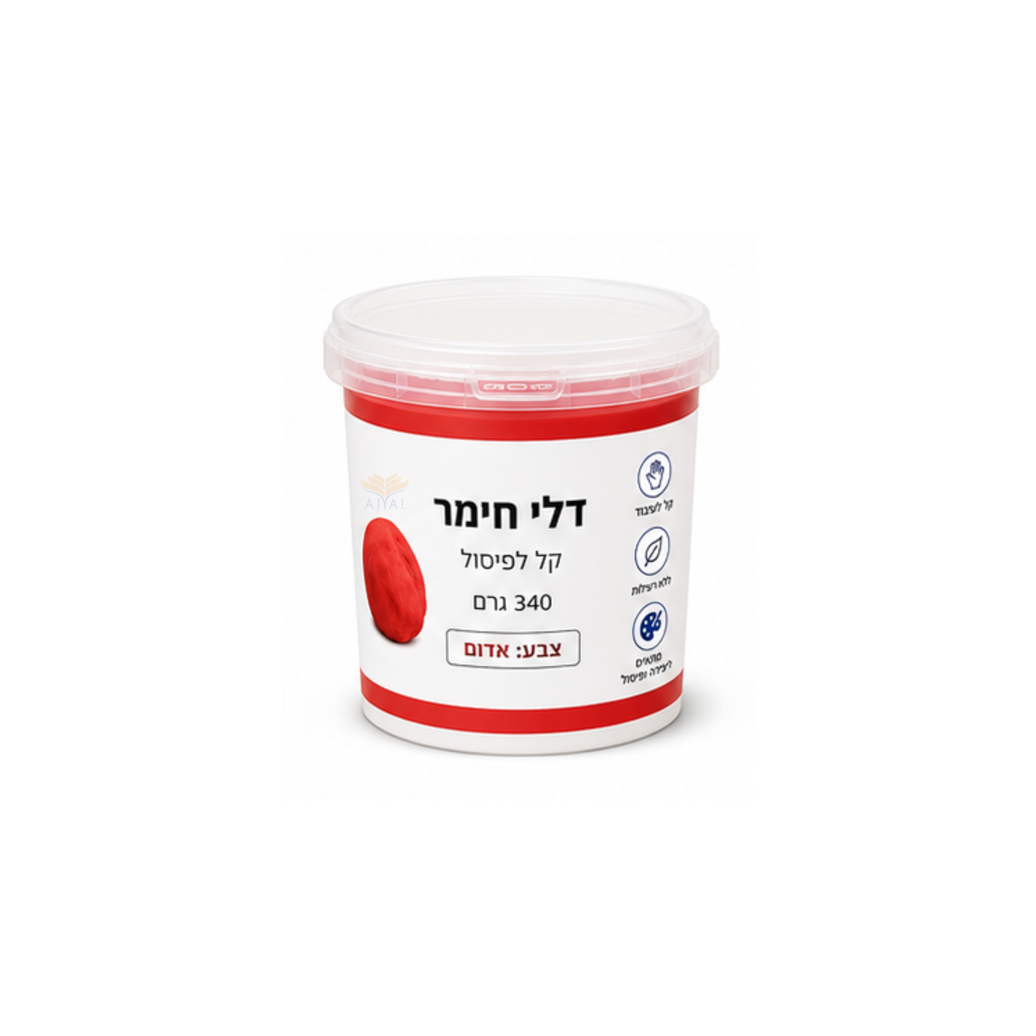 חימר קל בדלי 340 גרם
