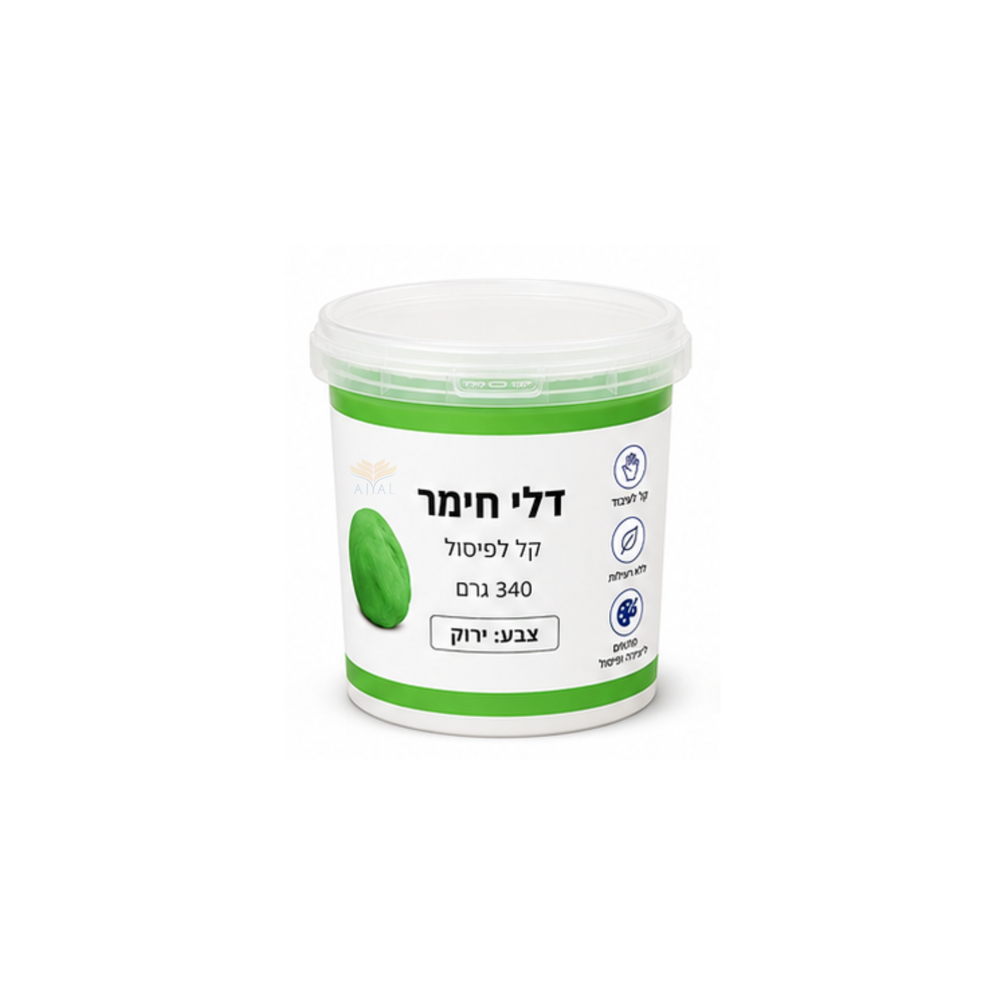 חימר קל בדלי 340 גרם