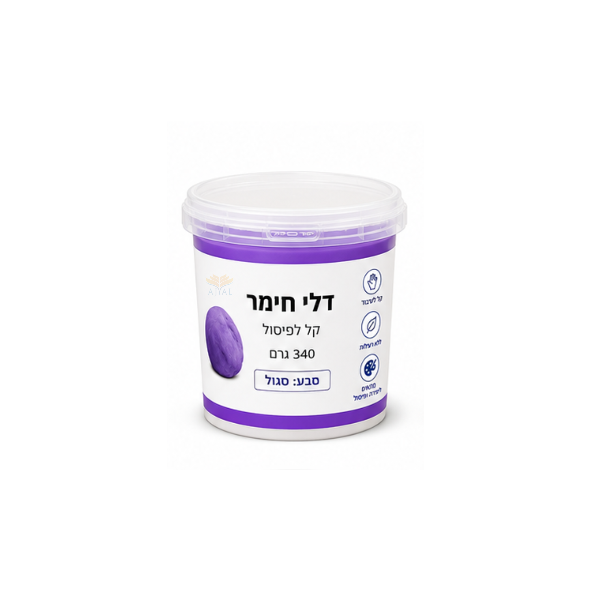 חימר קל בדלי 340 גרם