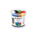 חימר קל בדלי 350 גרם מעורב 7 צבעים