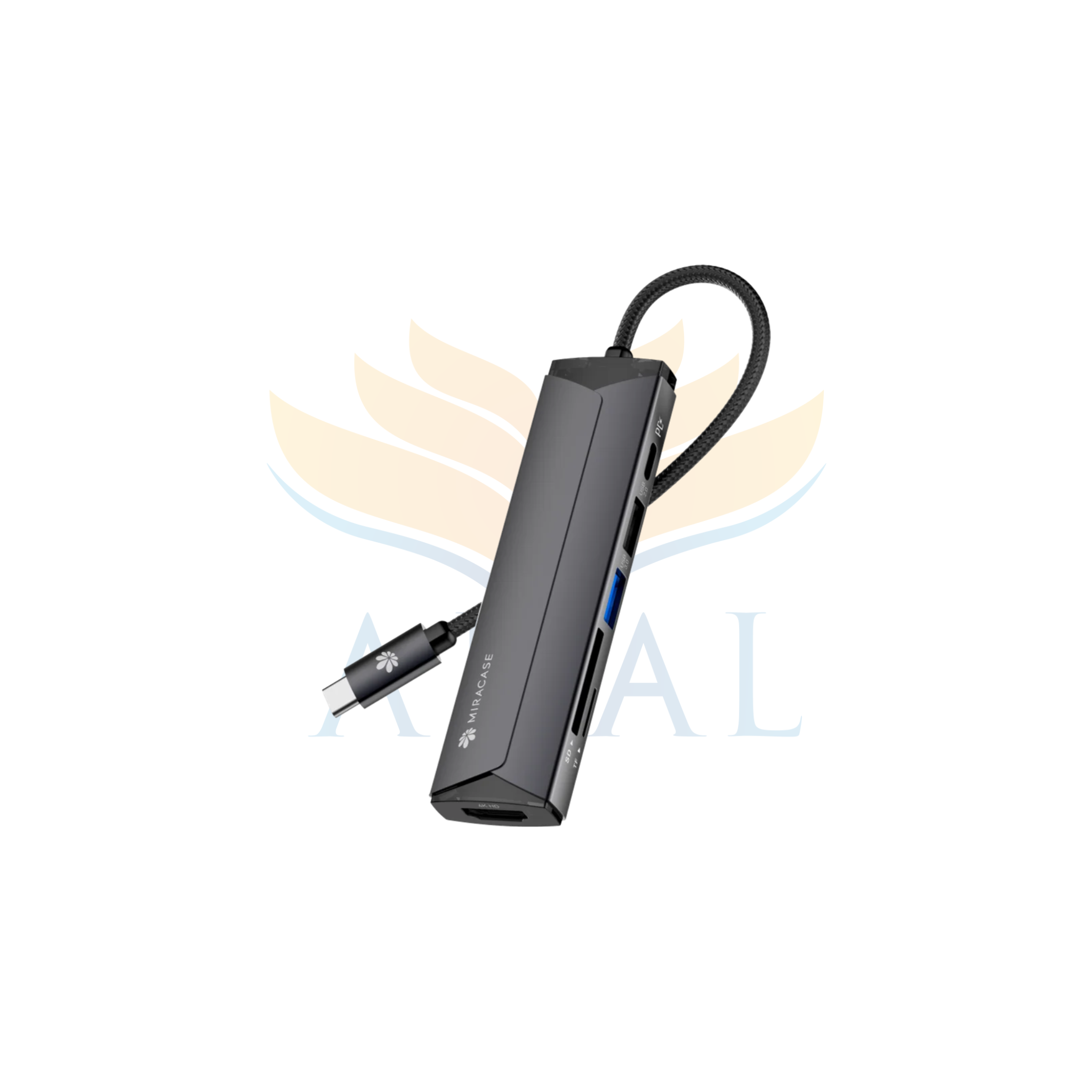 מפצל MIRACASE 6IN1 MHUB510