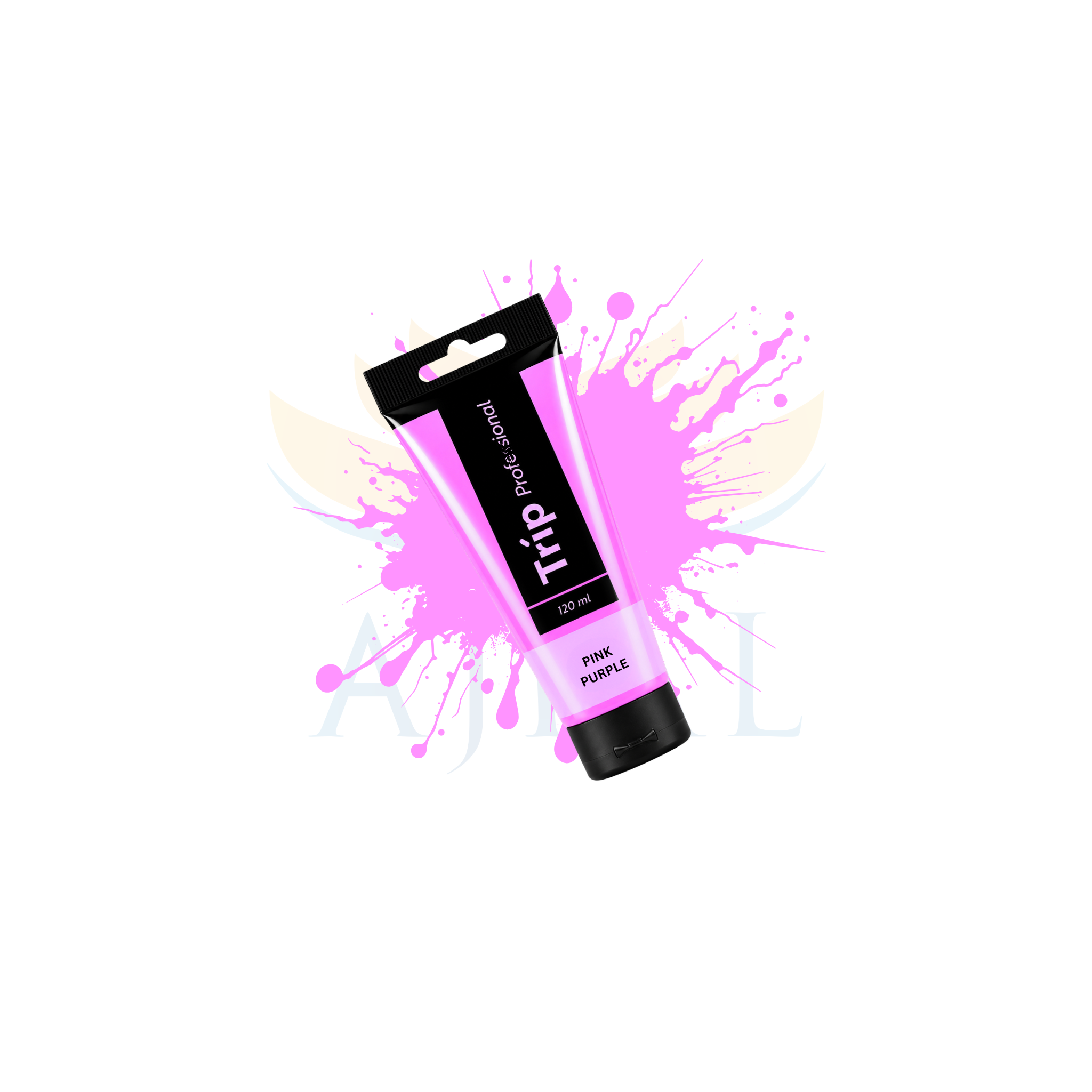 צבע אקריליק 120 מ"ל TRIP Pink Purple