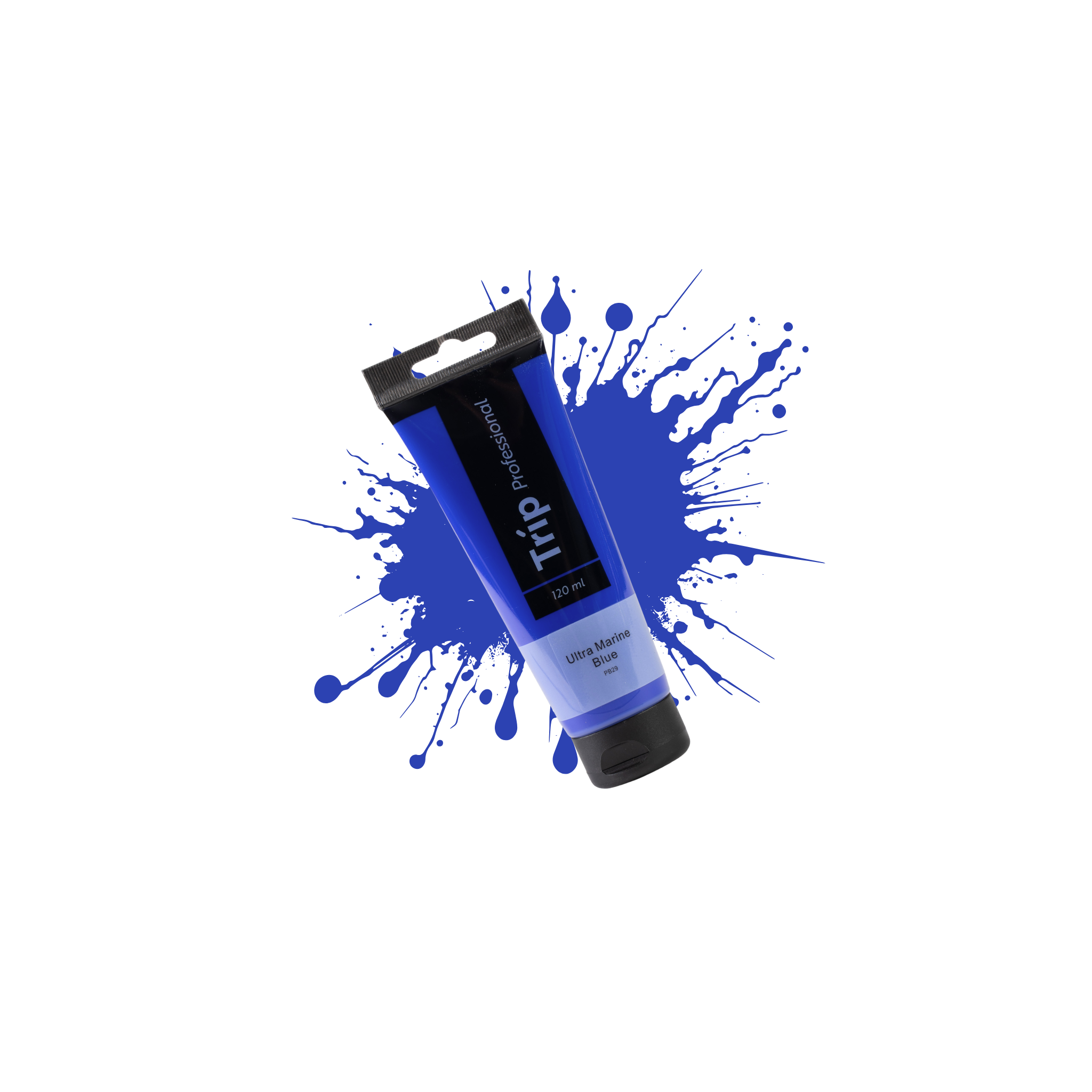 צבע אקריליק 120 מ"ל TRIP Ultra Marine Blue