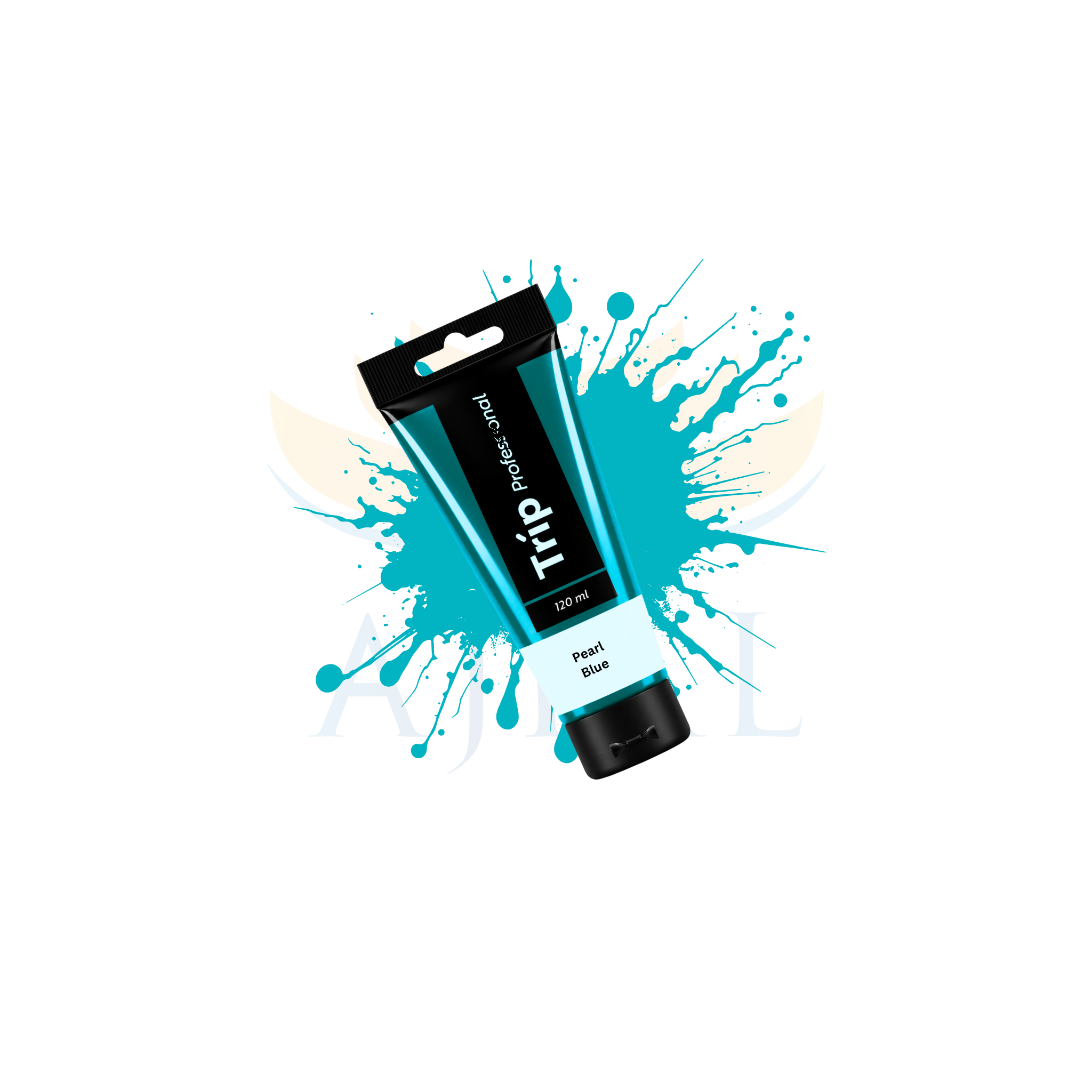 צבע אקריליק 120 מ"ל TRIP Pearl Blue