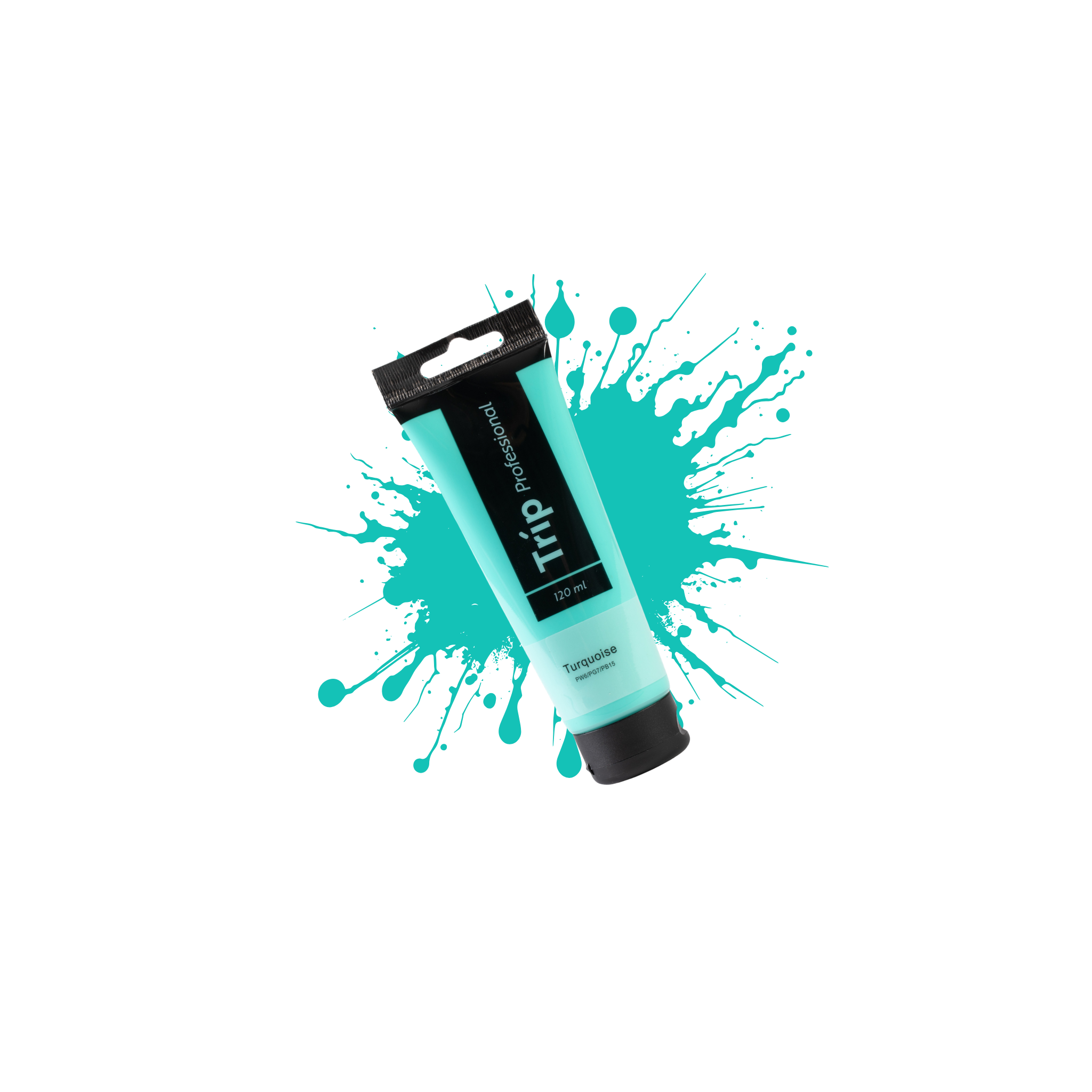 צבע אקריליק 120 מ"ל TRIP TURQUOISE
