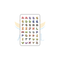 מדבקות 15150 אנגלית צבעוני