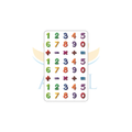 מדבקות 15156 מספרים 2