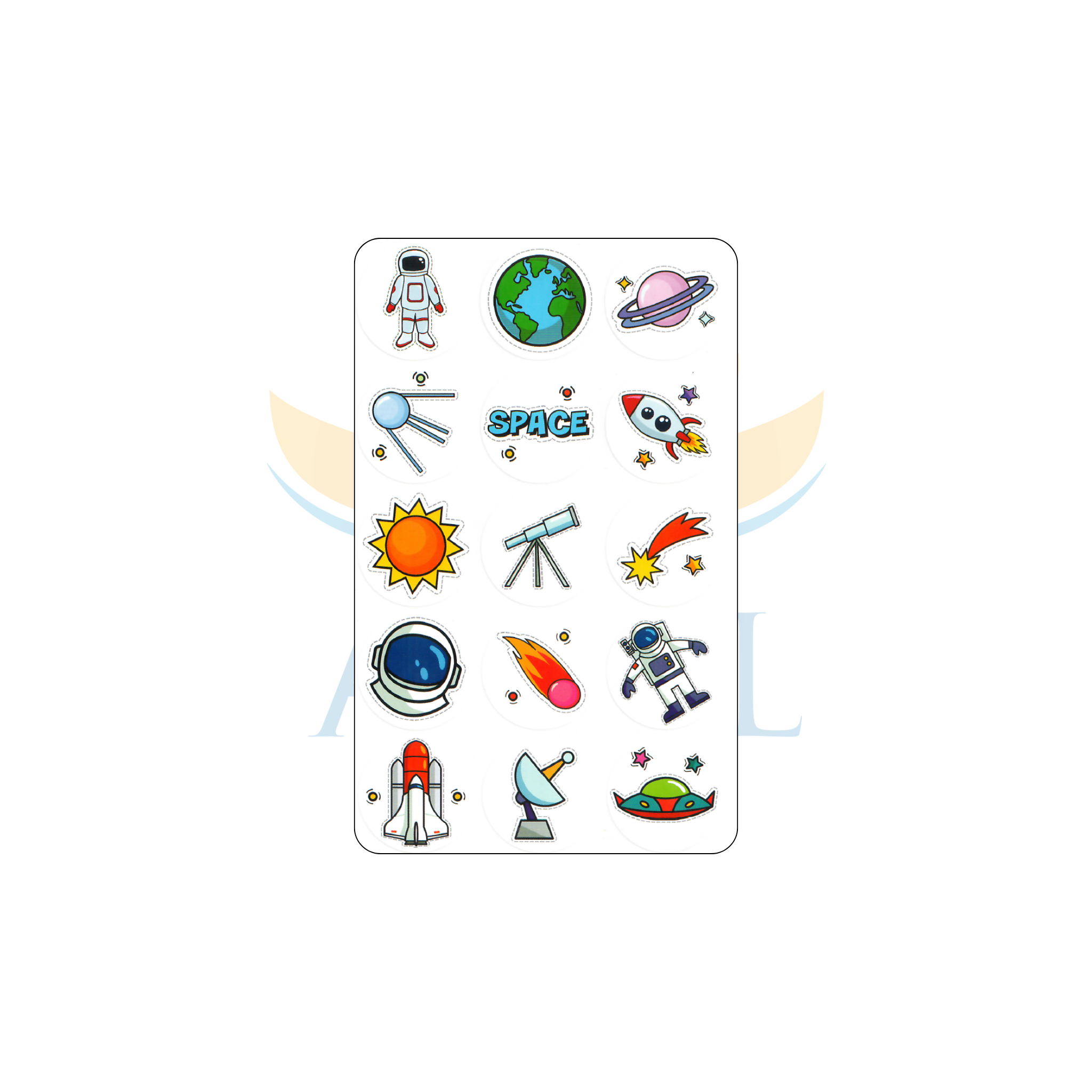 מדבקות 15281 חלל