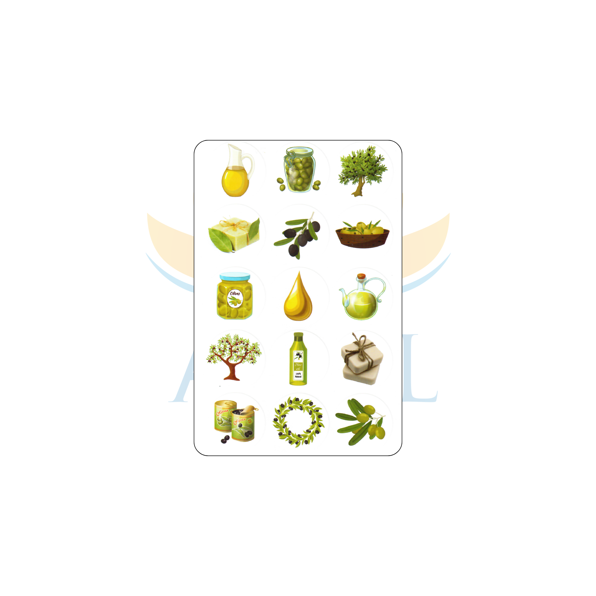 מדבקות 15283 עונת הזיתים