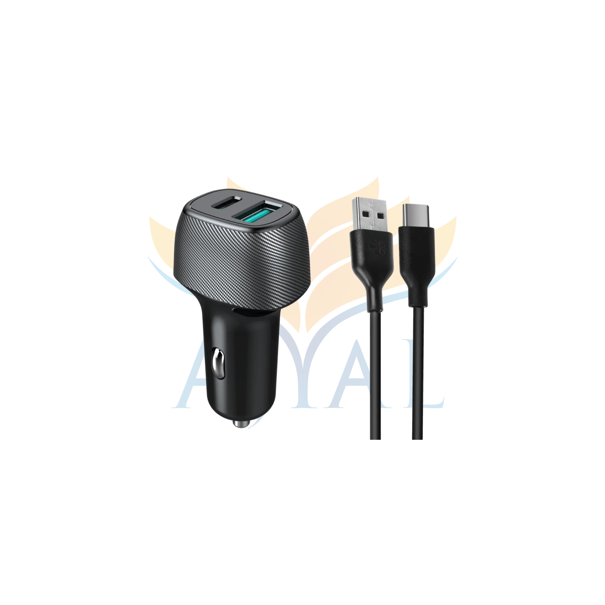 מטען לרכב דגם MIRACASE MCCPD605 QC18W+PD25W