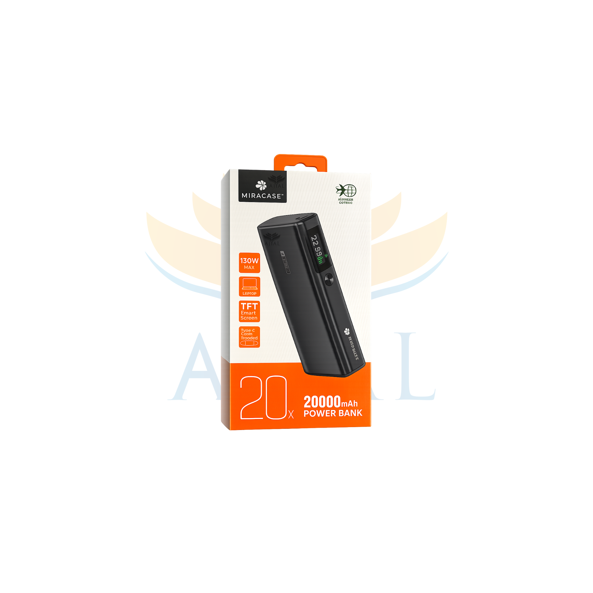 סוללת טעינה ניידת 20000 mAh 130W 72Wh