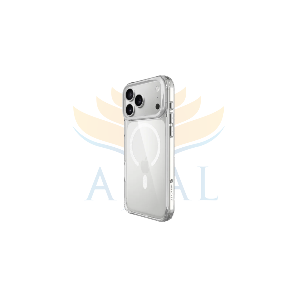 כיסוי ל-iPhone 17 Pro Max בצבע אפור דגם MIRAHOLD מבית Miracase