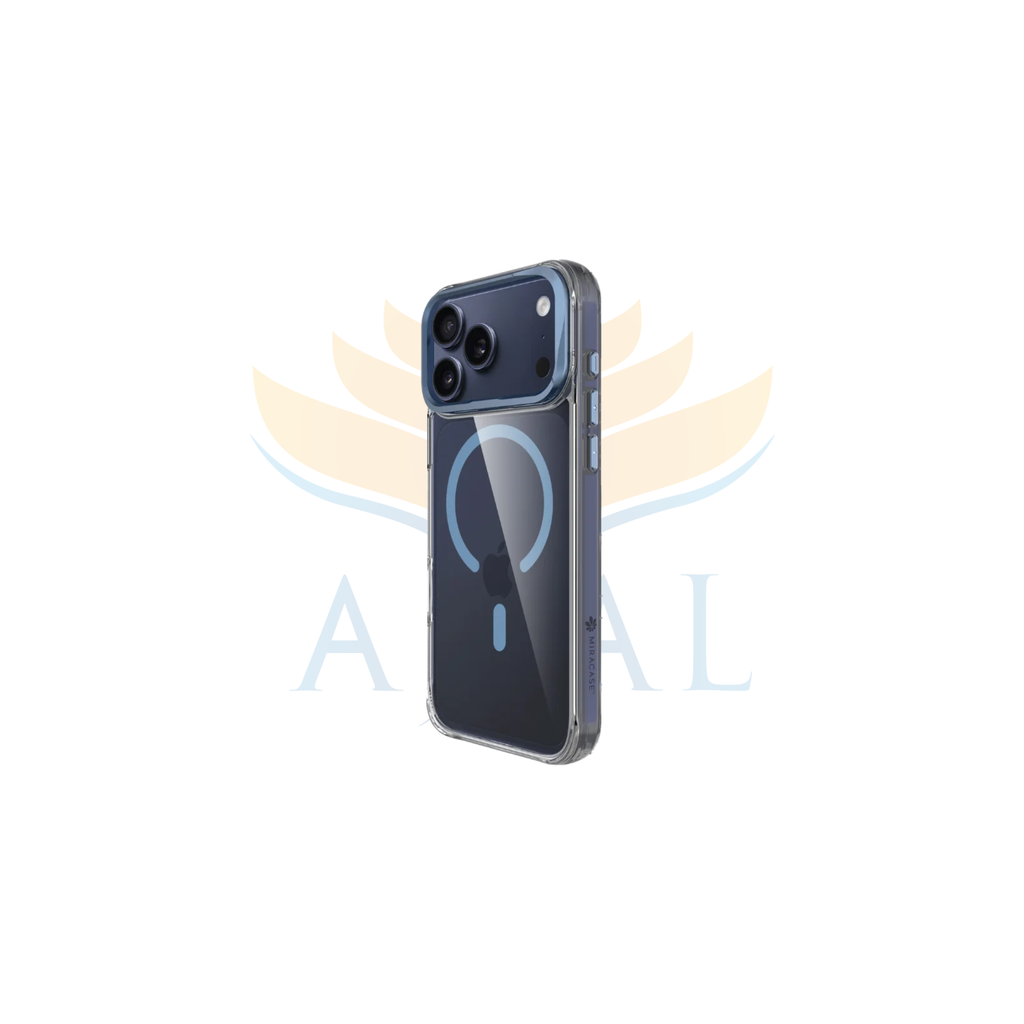 כיסוי ל-iPhone 17 Pro Max בצבע אפור דגם MIRAHOLD מבית Miracase