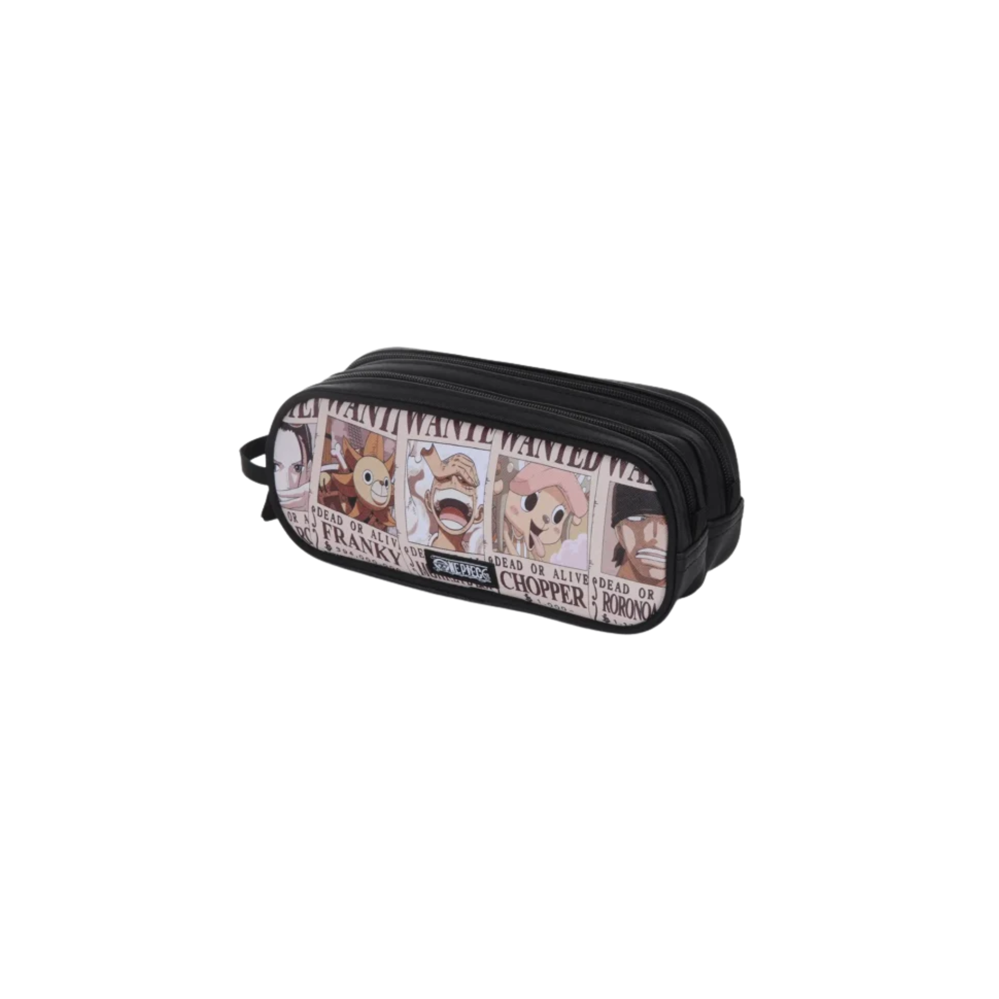 קלמר שחור מודפס One Piece Wanted