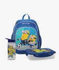 סט תיק גן נועם כחול MINIONS