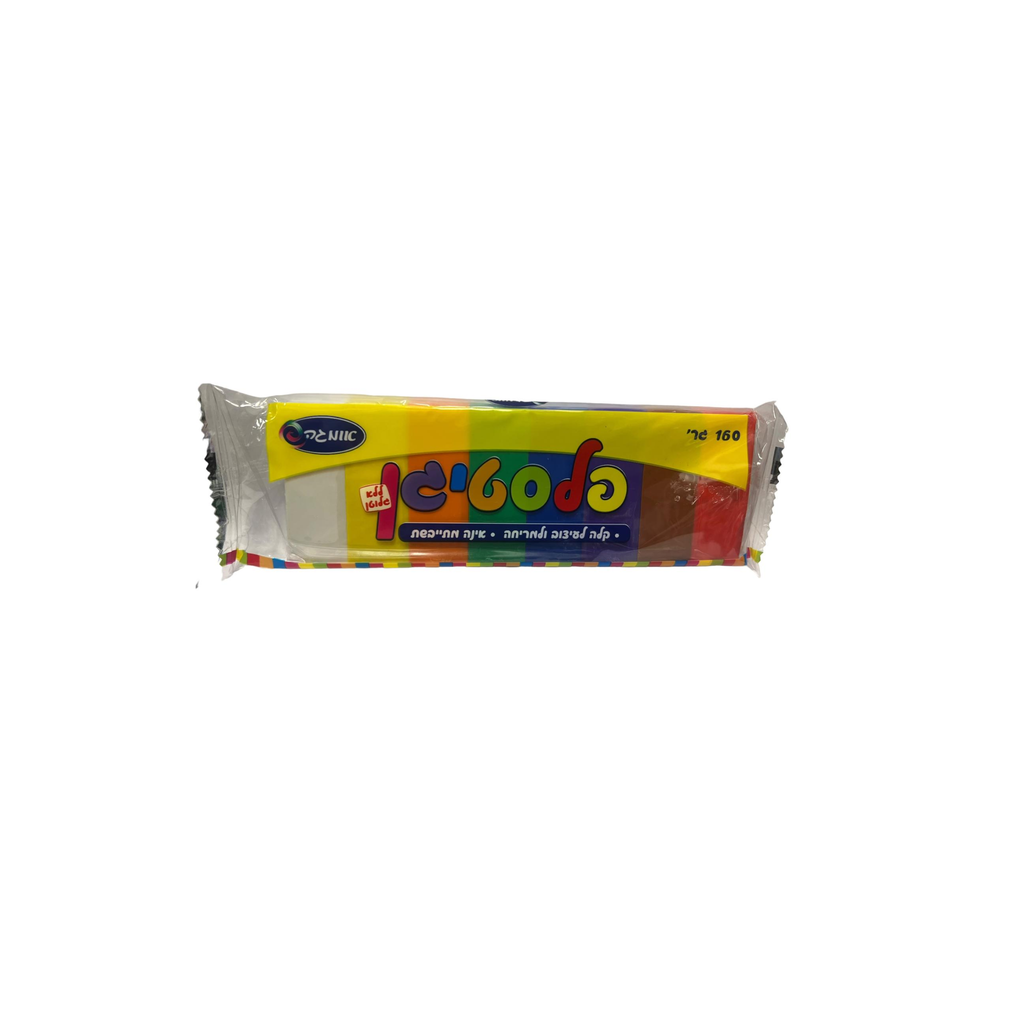 פלסטלינה 8 צבעים 160 גרם